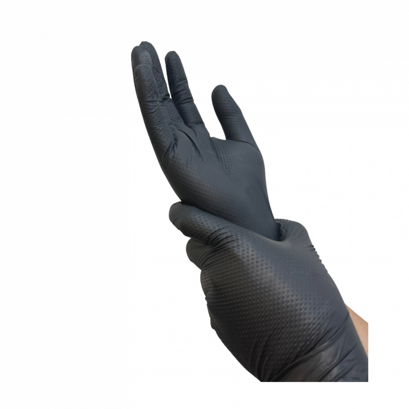 GĂNG TAY NITRILE KIM CƯƠNG NHÁM