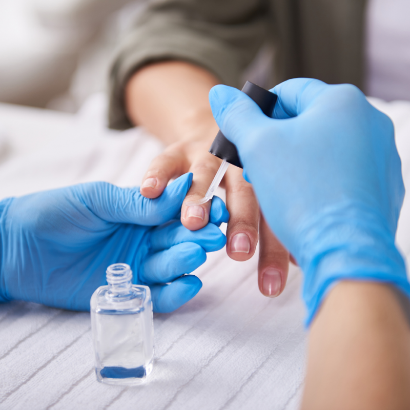 GĂNG TAY NITRILE KHÔNG BỘT MÀU XANH, MÀU ĐEN - DÙNG TRONG THỰC PHẨM, CHỐNG HÓA CHẤT, DẦU NHỚT,...